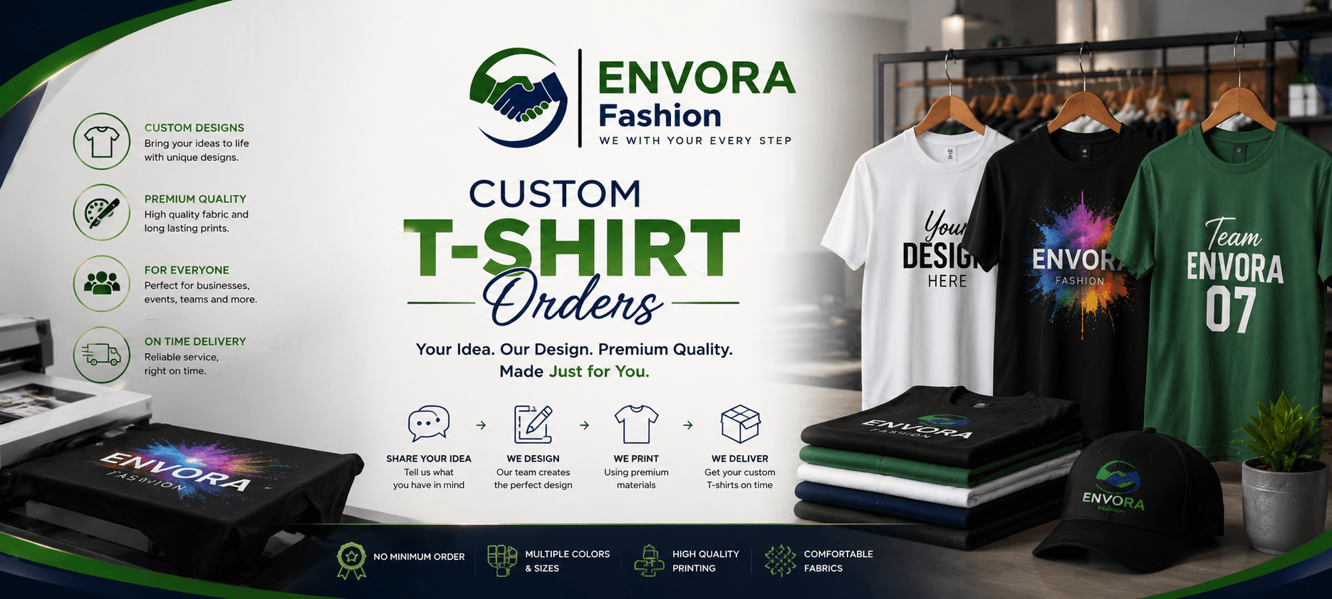 Custom T-Shirt Orders